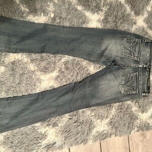 Vigoss Women's Straight Leg Blue Jeans